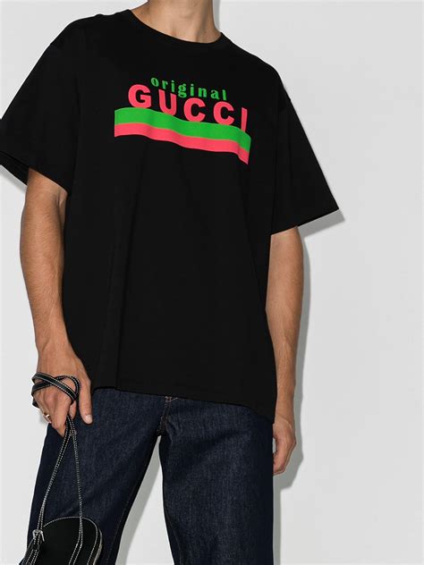 authentic gucci shirts cheap|gucci graphic t shirt.